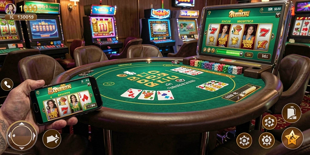 Tampilan awal aplikasi 1234BETS yang menarik.