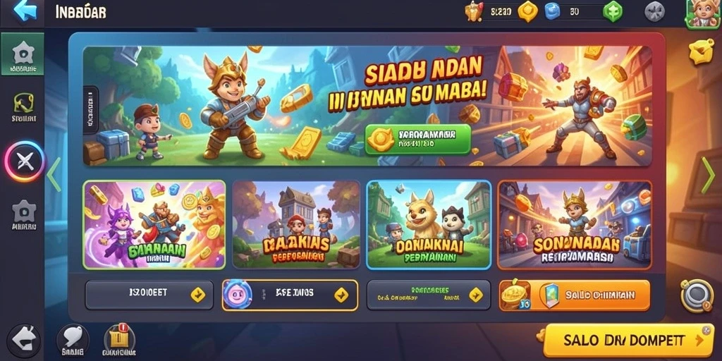 Tampilan antarmuka yang menarik dan mudah dinavigasi.