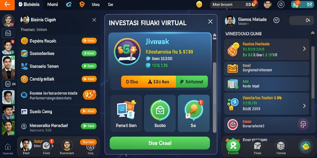 Tampilan awal aplikasi ANGKABET yang menarik dan mudah dinavigasi.