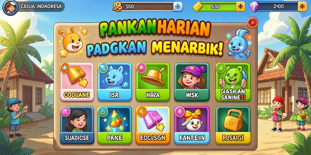 Tangkapan layar menampilkan karakter utama dalam aksi.