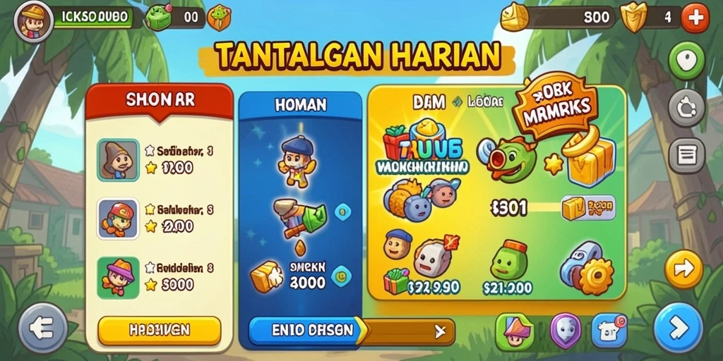 Tampilan antarmuka yang menarik dan mudah digunakan.