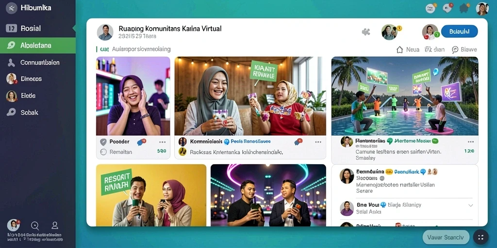 Tampilan antarmuka yang intuitif dan menarik.