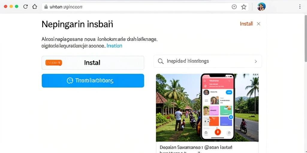 Screenshot antarmuka permainan yang menarik.