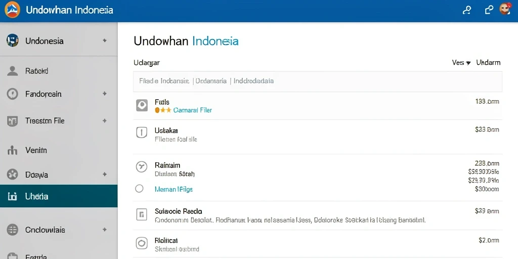 Tampilan utama yang menarik dengan pilihan permainan yang beragam.