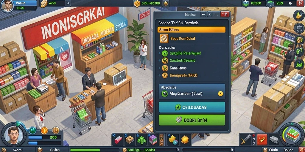 Tampilan antarmuka pengguna yang intuitif.