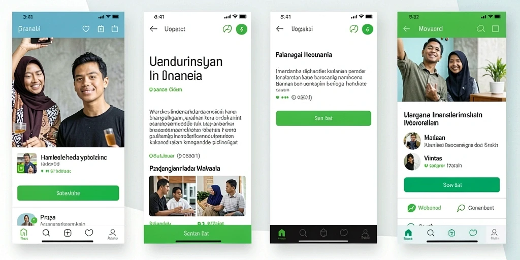 Tampilan antarmuka yang menarik dan mudah digunakan.
