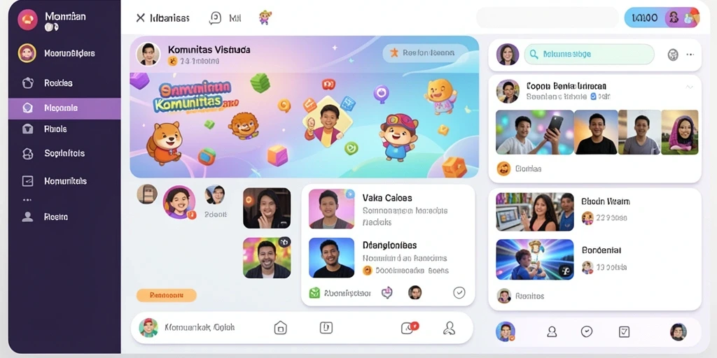 Tampilan antarmuka yang intuitif dan user-friendly.
