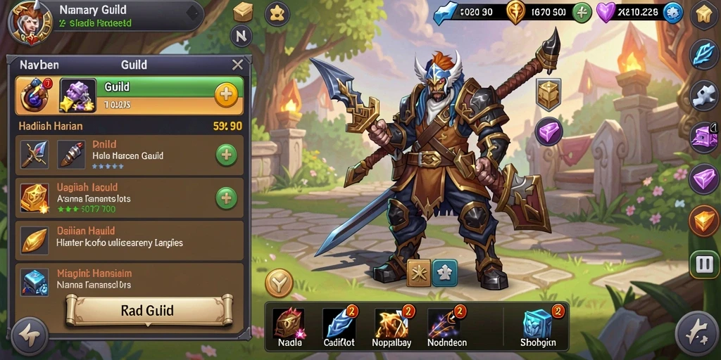 Screenshot menampilkan gameplay mendalam dan menarik.