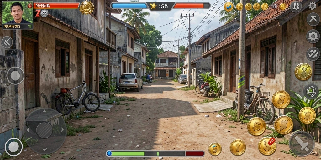 Tampilan permainan slot yang menarik dan intuitif.