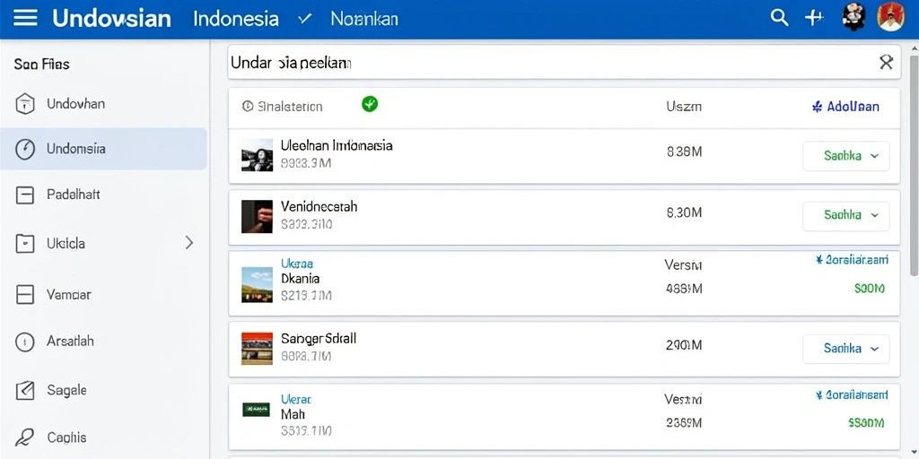 Tampilan antarmuka yang ramah pengguna.