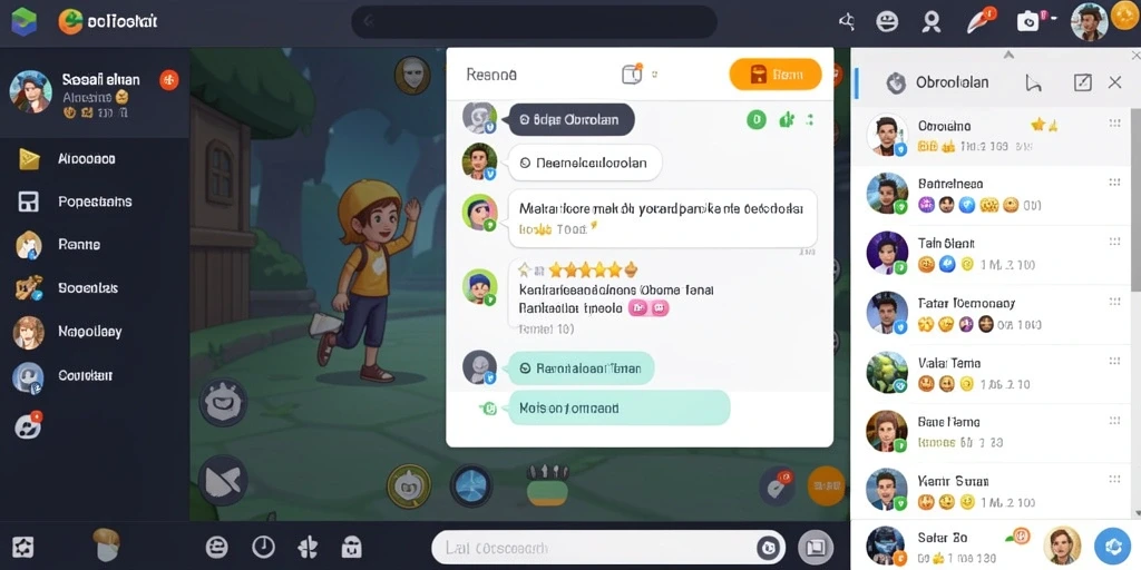 Screenshot menampilkan antarmuka pengguna yang intuitif.