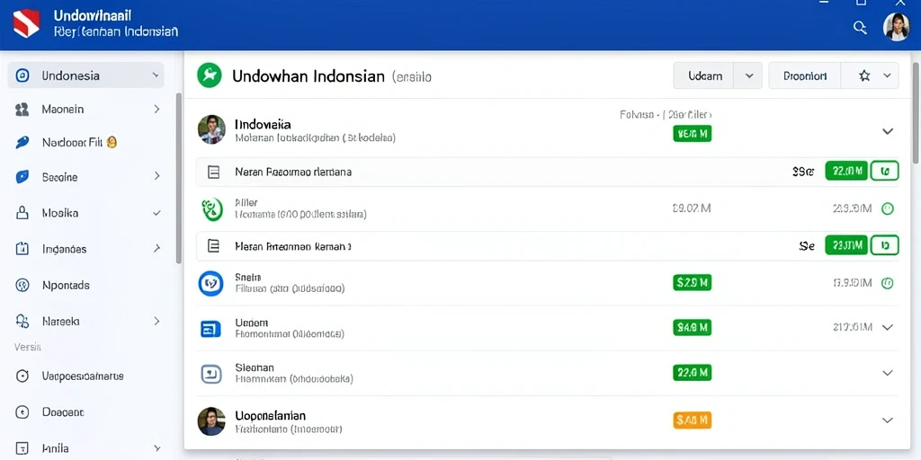 Tampilan antarmuka yang menarik dan modern.