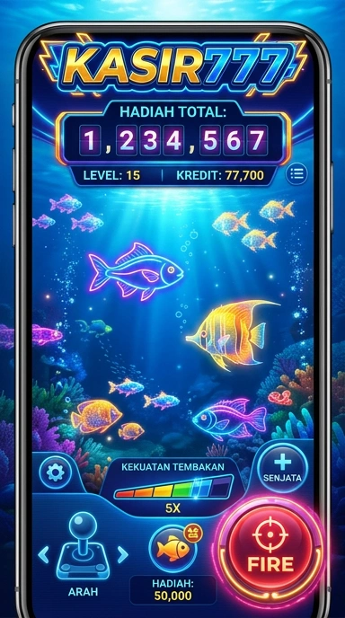 Cuplikan layar menu unduhan kasir777 untuk perangkat Android